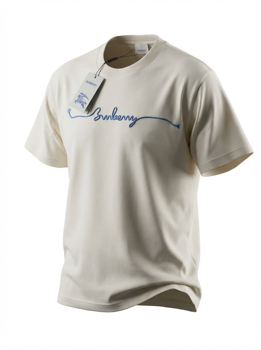 Burberry Knot Logo T-shirt in Cotton Jersey
