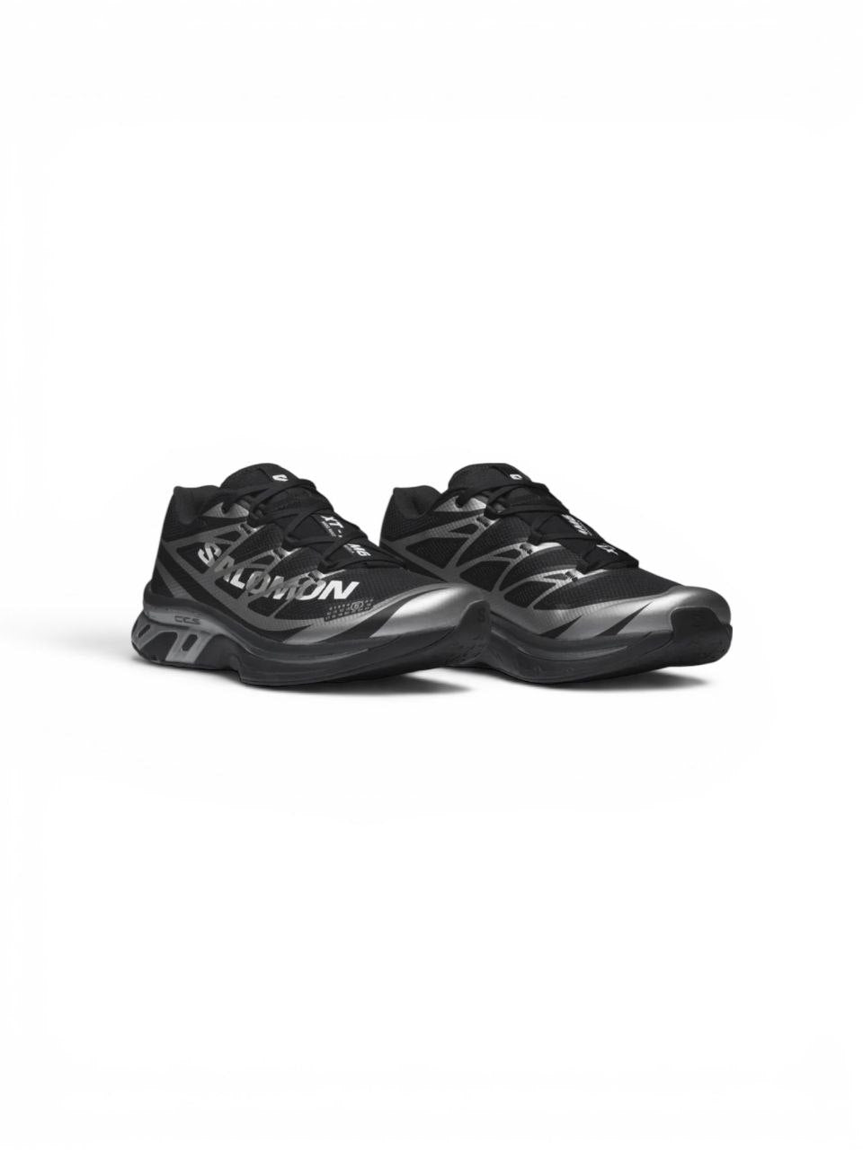 MM6 Maison Margiela x Salomon XT-MM6 Black Silver Sneakers