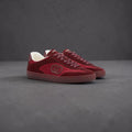 Gucci B-Series Burgundy GG Monogram Sneakers