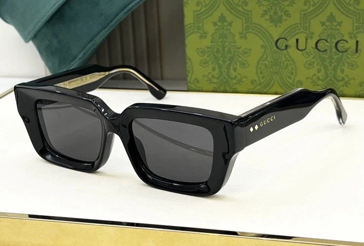 Gucci Sunglasses Mens -Brand New - GG1529S 001 With Latest Red Packaging