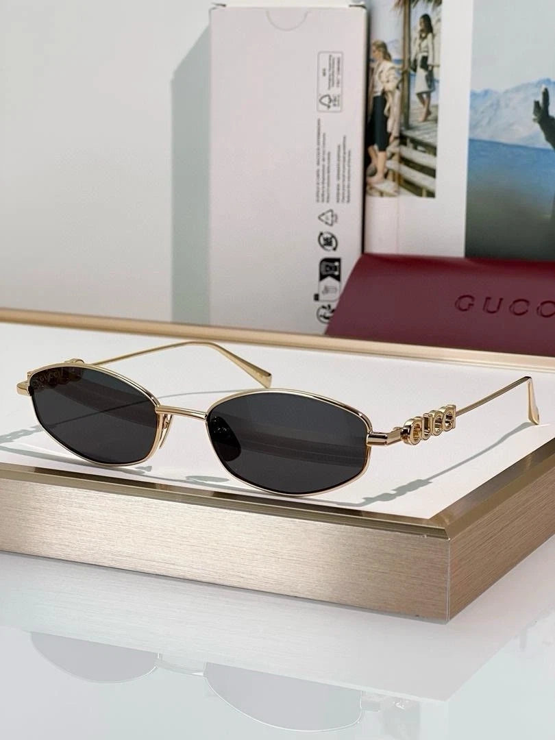 Gucci Sunglasses - Brand New - GG1802S Gold / Brown