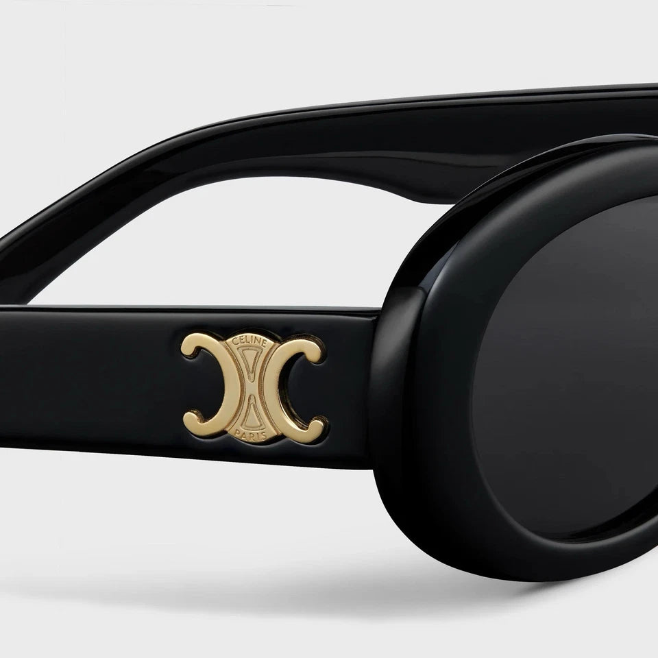 CELINE WOMEN Black Sunglasses CL40194U Black/Grey With Packaging