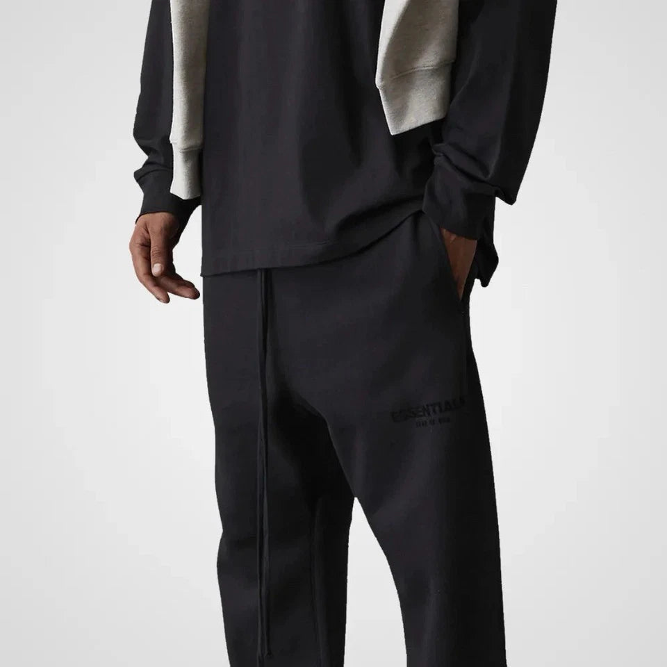 FEAR OF GOD ESSENTIALS Relaxed Fit - Pants Black SS22 Medium Authentic