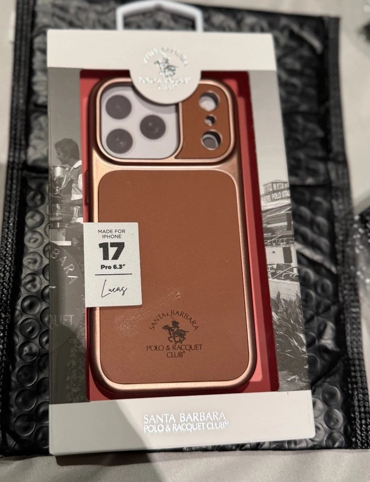 Santa Barbara 17 Pro Case - Cosmic Orange And Grey Color Available