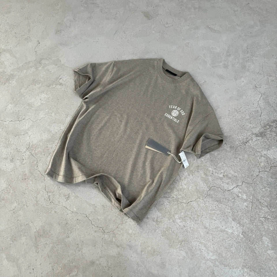 Essentials Relaxed Fit Tshirt Size S Brand New Stone Grey